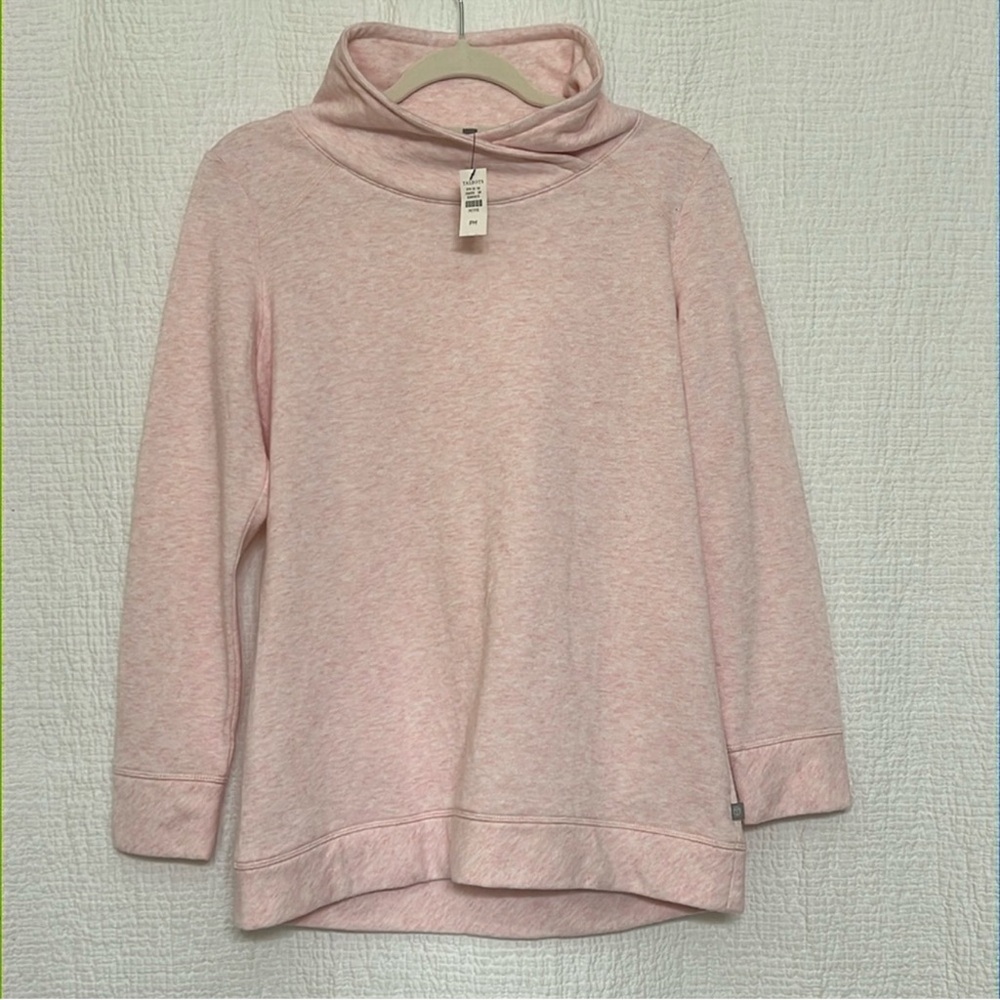 Talbots Soft Pink Cowl Neck Sweater – Petite Medium (PM) – NWT